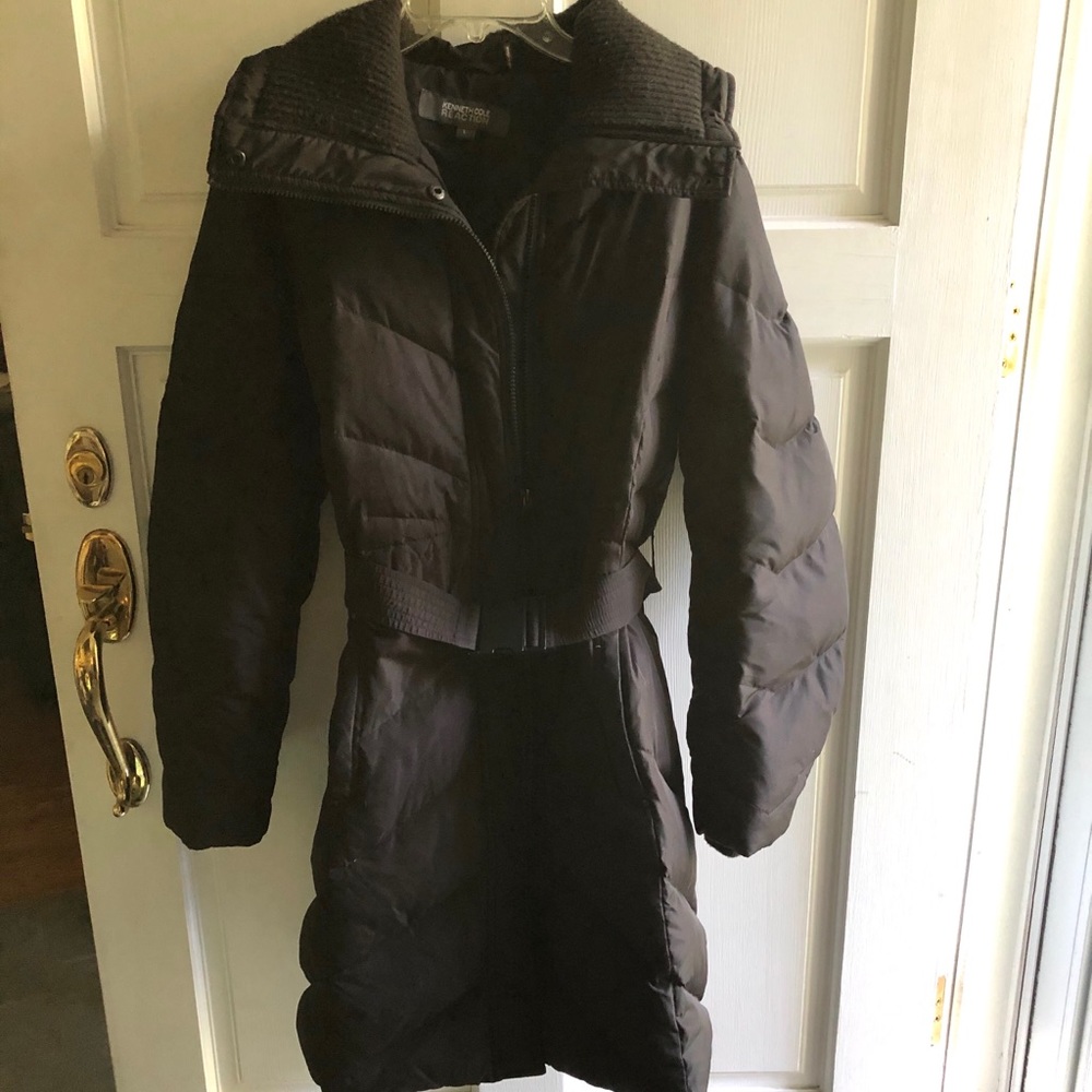 DEAL! Kenneth Cole Black Down Coat